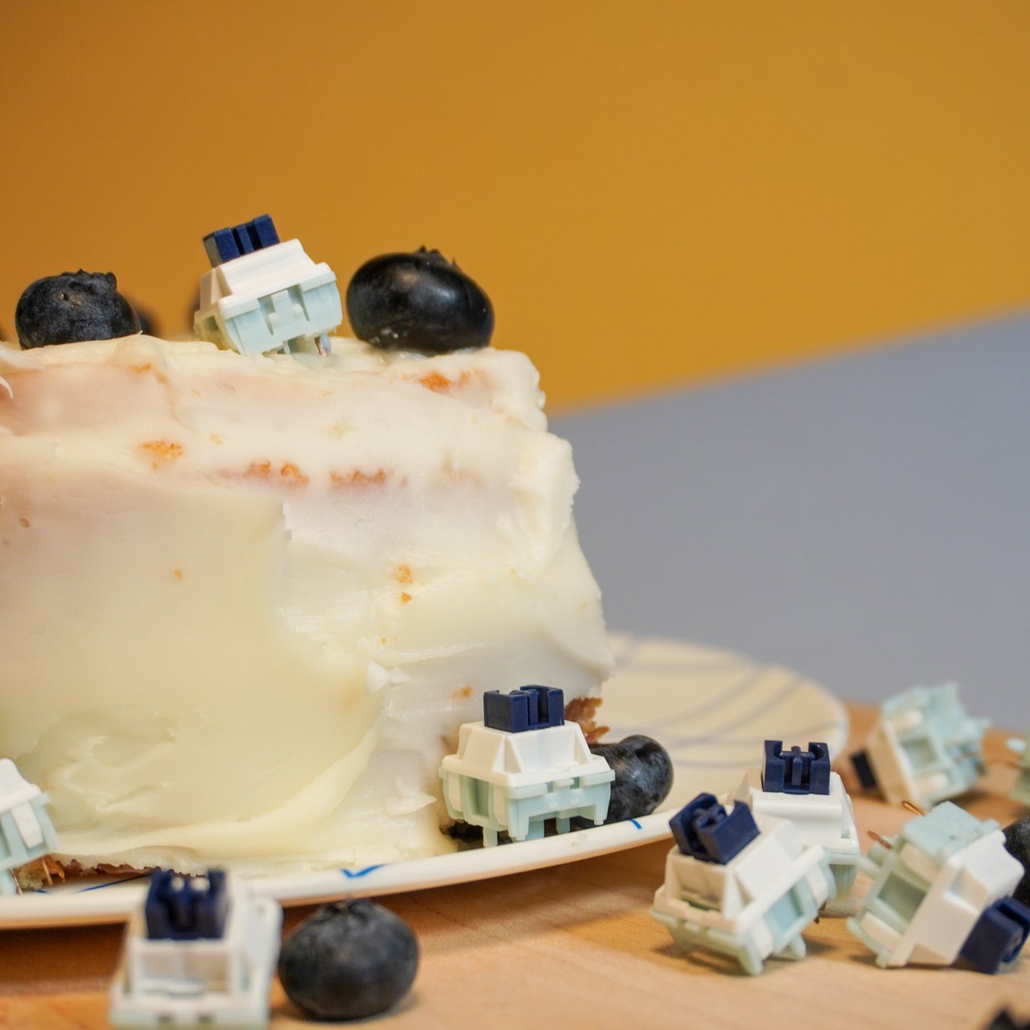 Blueberry Chiffon Switches Cluster