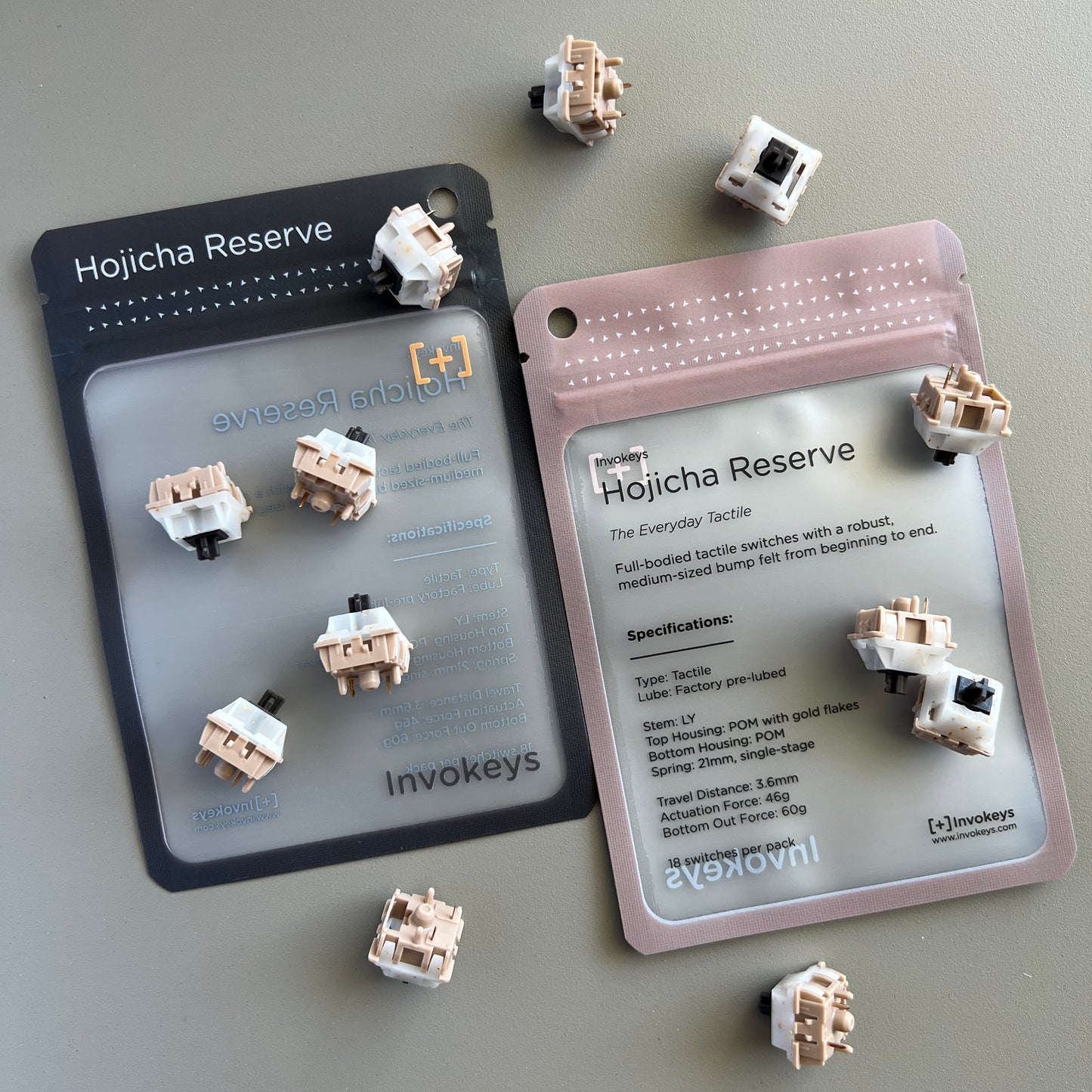 Hojicha Reserve Switches Packaging Product Photo