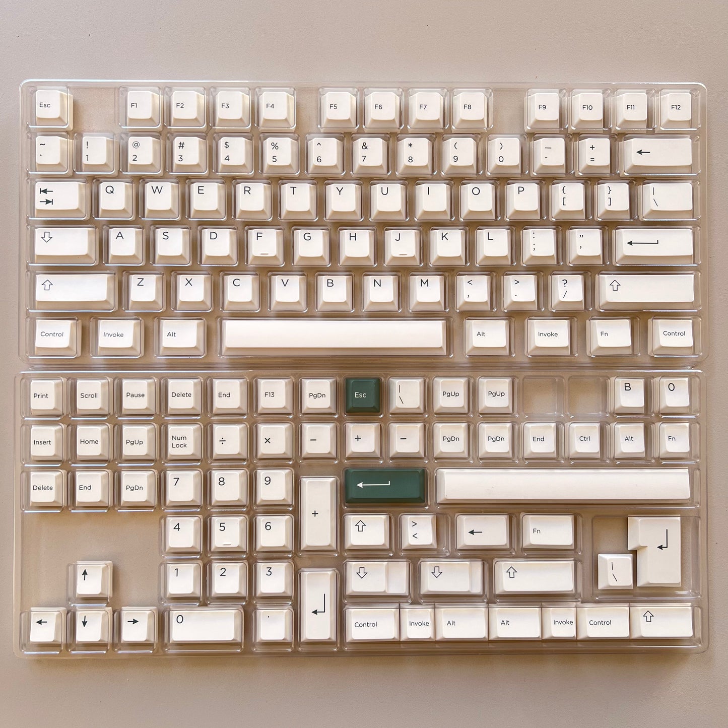Matcha Latte Keycaps