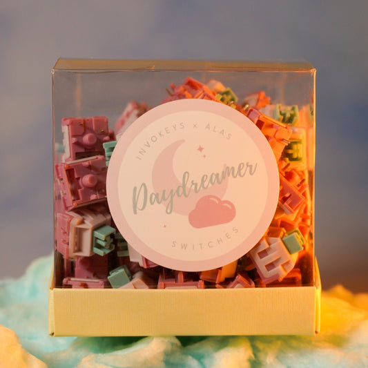 Alas x Invokeys Daydreamer Silent Switches Packaging Product Photo