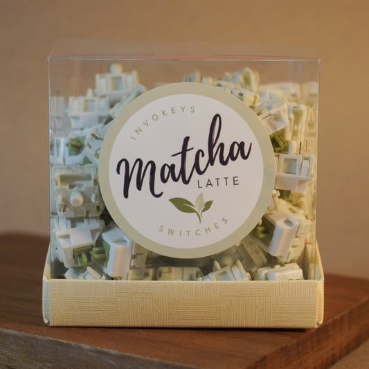 Matcha Latte Switches Packaging Product Photo