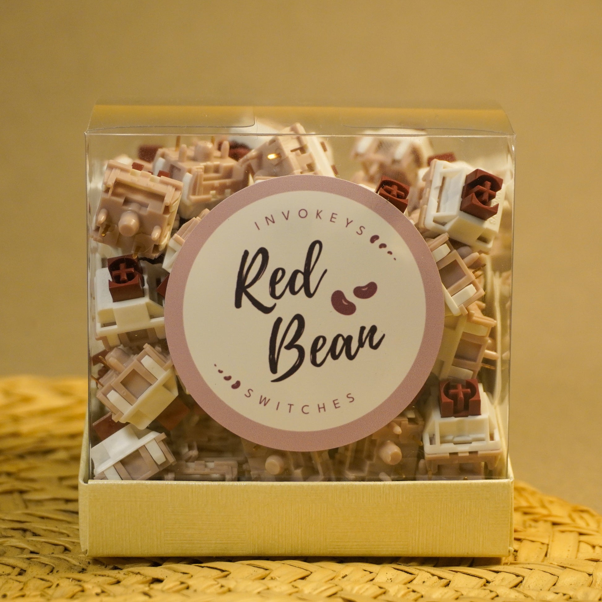 Red Bean Switches Packaging Product Photo
