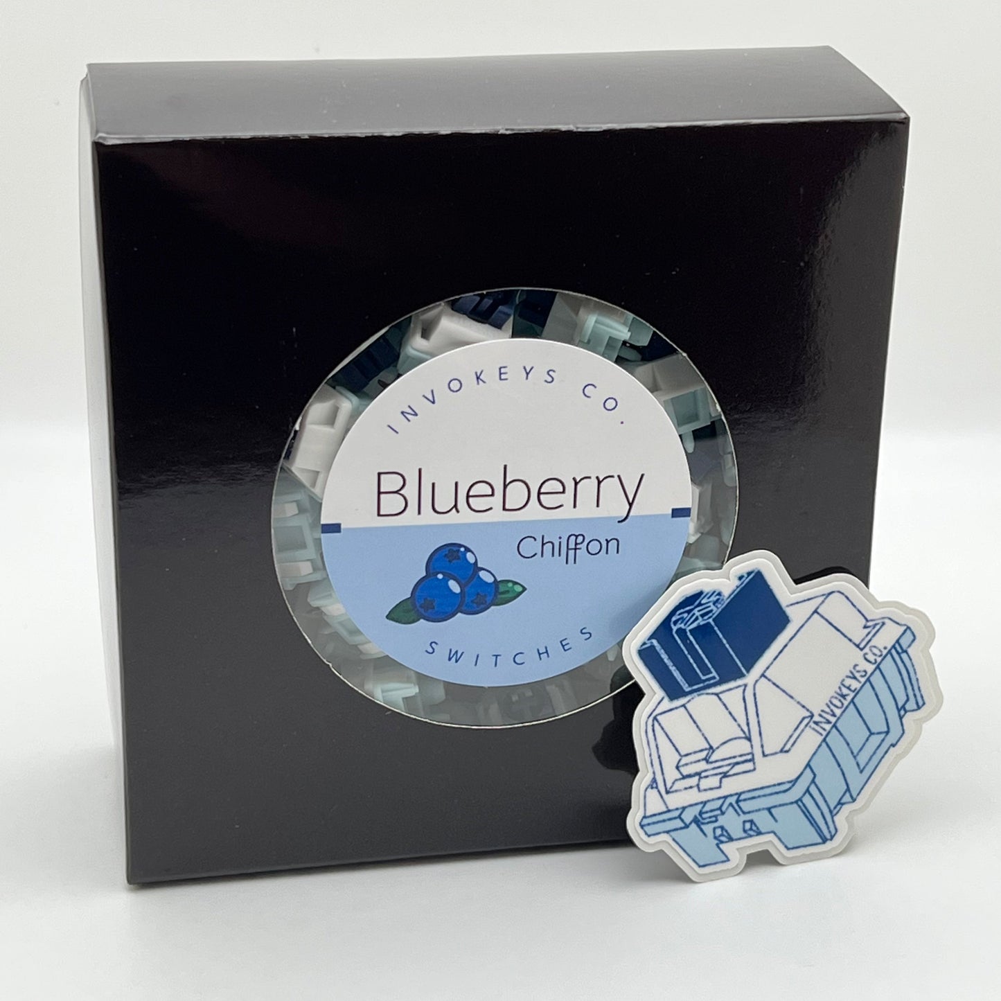 Invokeys Blueberry Chiffon Switches - Clearance